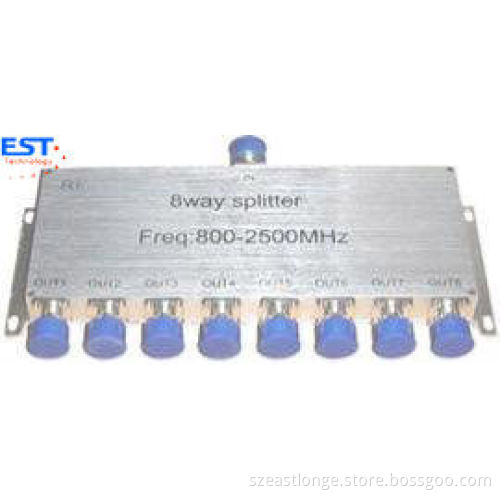 8 Way Power Divider/splitter 800-2500mhz